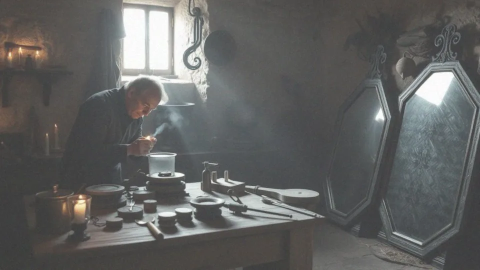 Jak okres włoskiego odrodzenia wpłynął na produkcję luster?