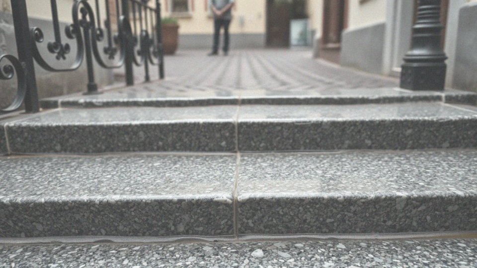 Jak granit szczotkowany wpływa na bezpieczeństwo schodów?