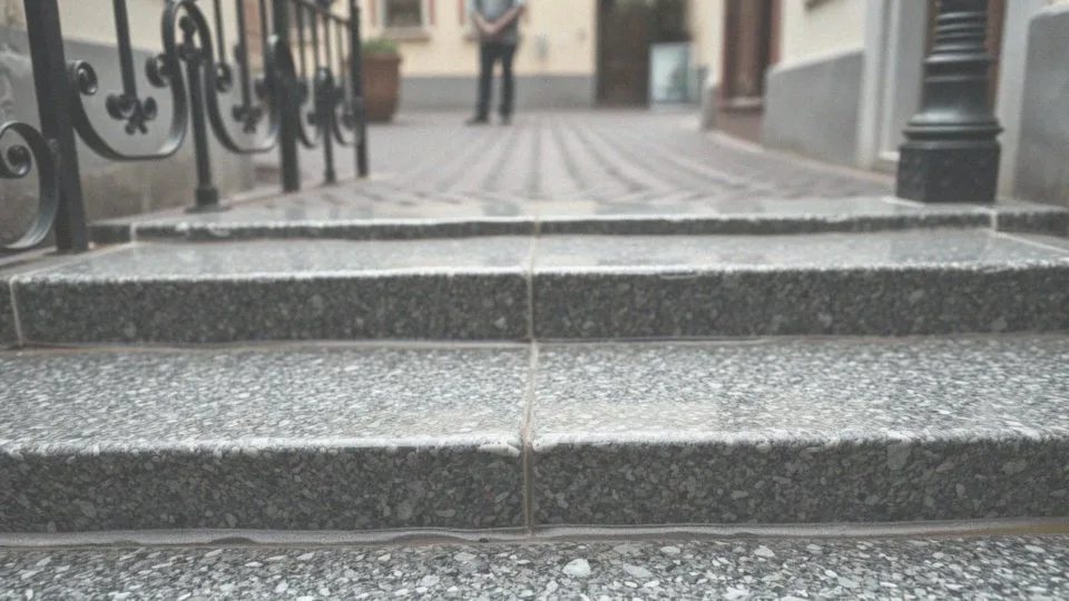 Jak granit szczotkowany wpływa na bezpieczeństwo schodów?
