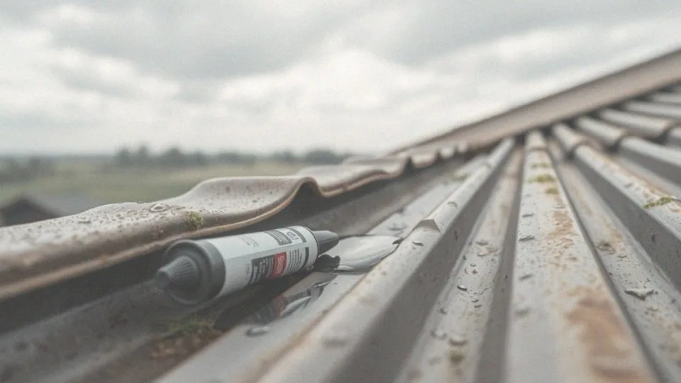 Jak można szybko uszczelnić przeciekający dach z blachy?