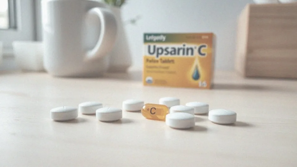 Jakie składniki zawiera preparat Upsarin C?