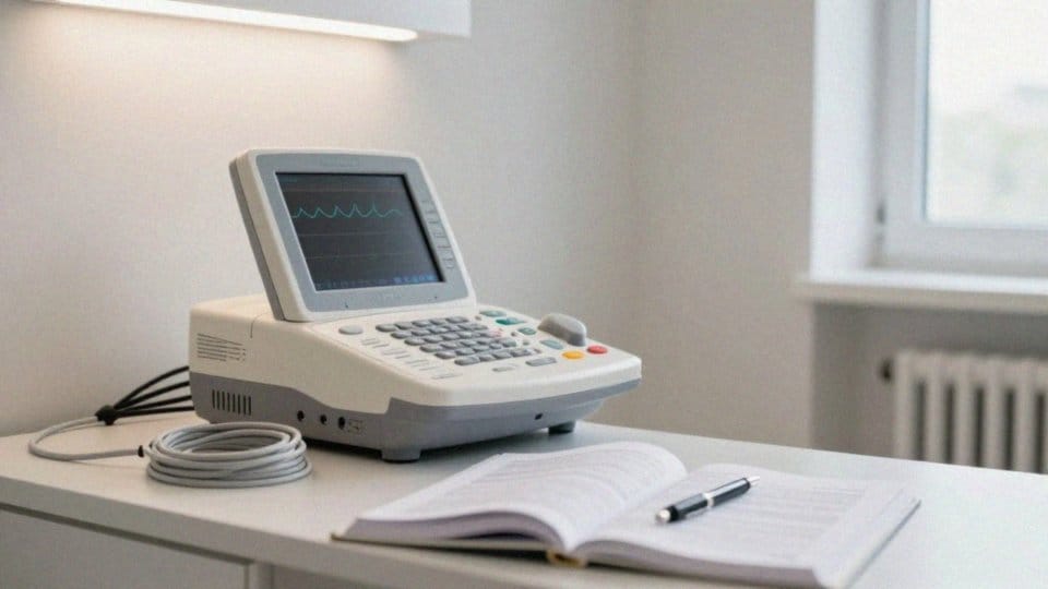 Jak oblicza się oś elektryczną serca w EKG?