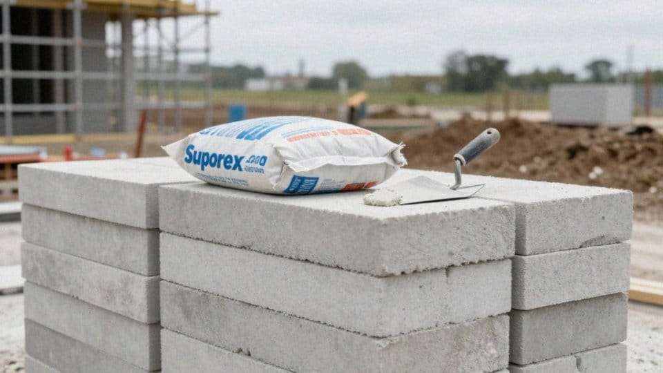 Jakie zaprawy i uchwyty stosować przy pustakach Suporex?