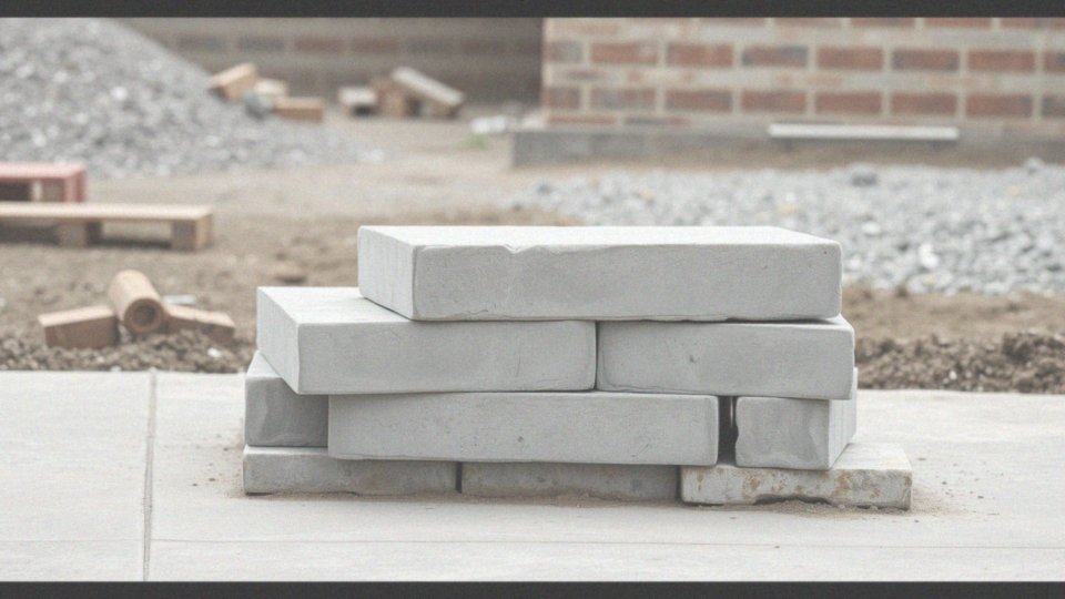 Ile waży pojedynczy bloczek betonowy?