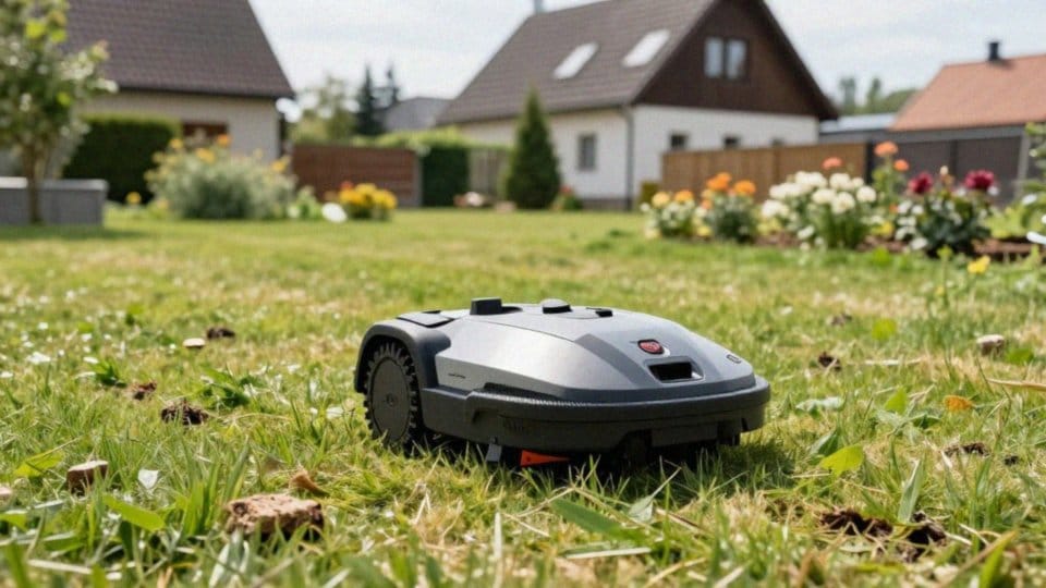 Czy robot koszący poradzi sobie na trudnych terenach?