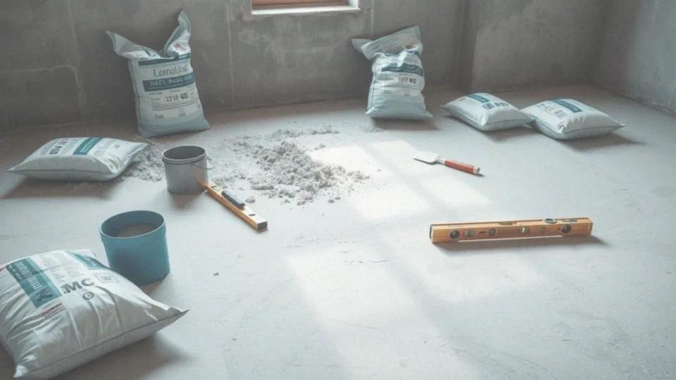 Ile worków wylewki potrzebujesz na 10m² powierzchni?