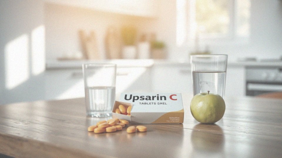 Jakie są składniki Upsarin C?