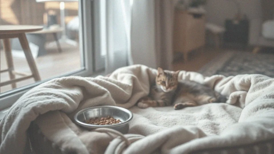 Jakie są objawy, że kot po kastracji dochodzi do siebie?