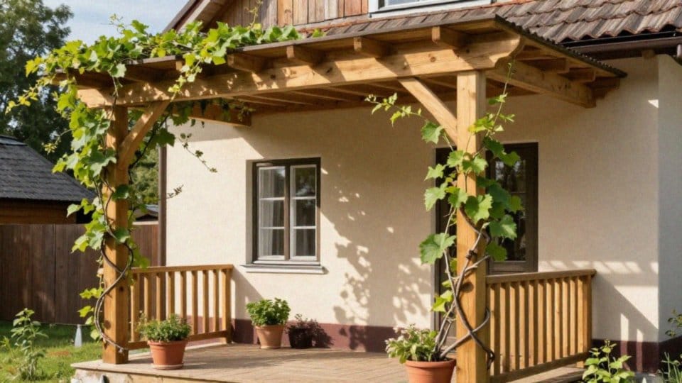 Czy pergola nadaje się na zadaszenie ganku przydomowego?