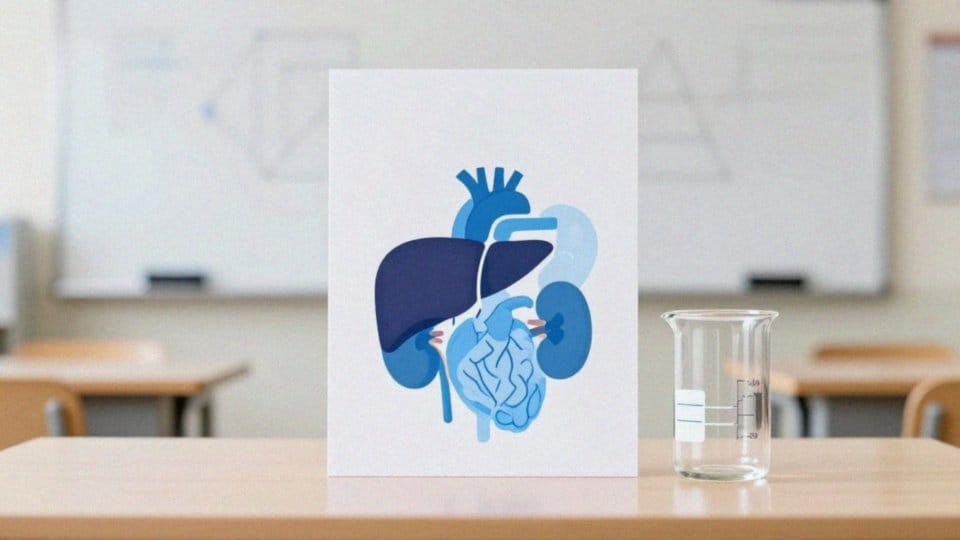 Ile procent wody mają poszczególne organy?