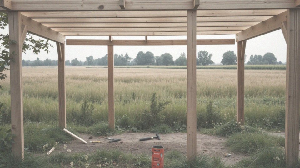 Jakie konstrukcje mogą być zastosowane przy budowie wiaty?
