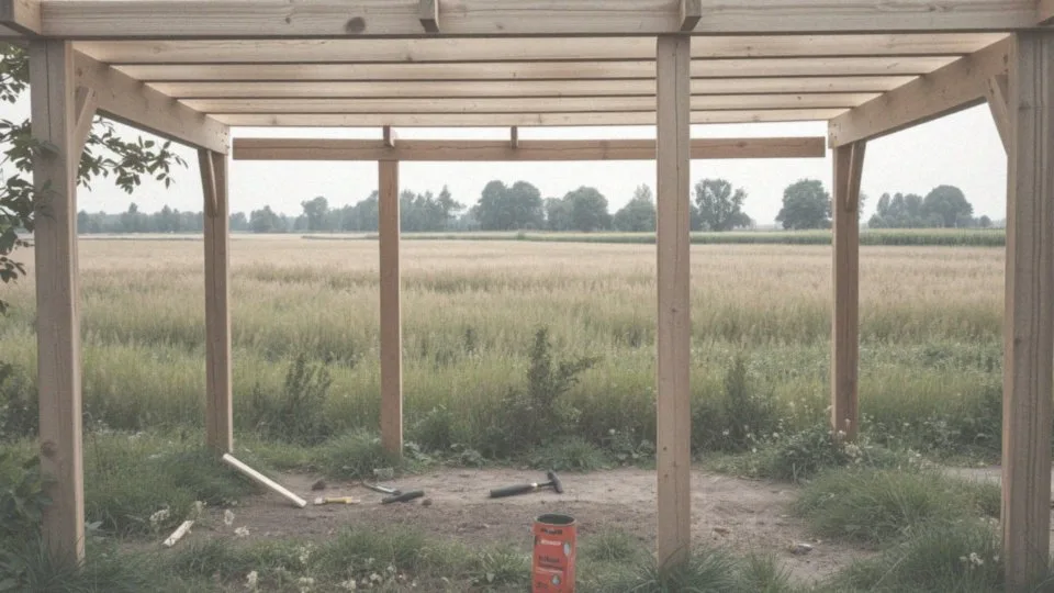 Jakie konstrukcje mogą być zastosowane przy budowie wiaty?