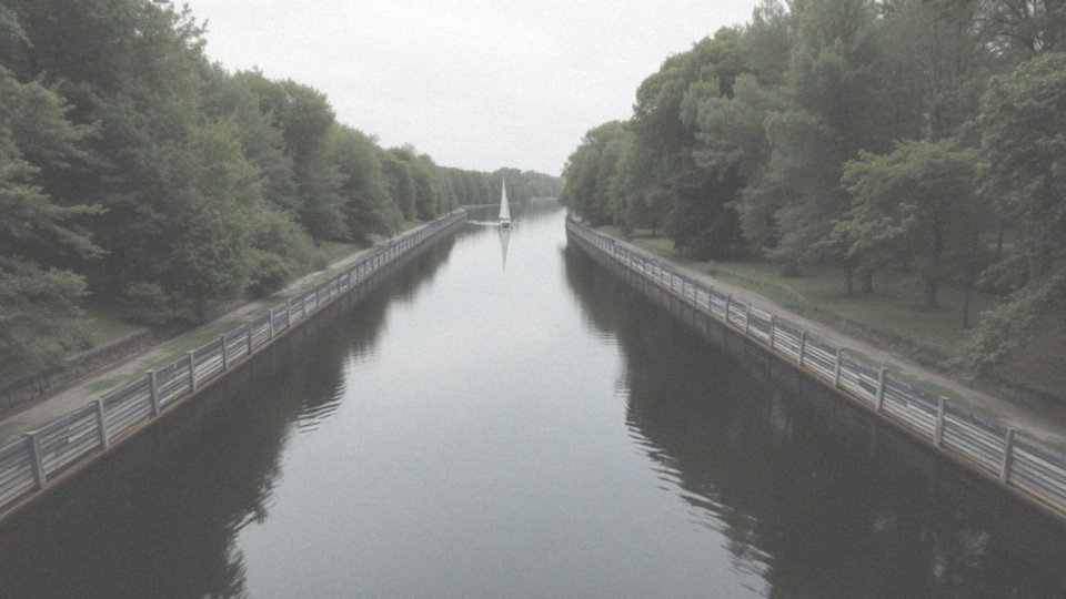 Jak wyglądają kanały łączące jeziora Kisajno i Niegocin?