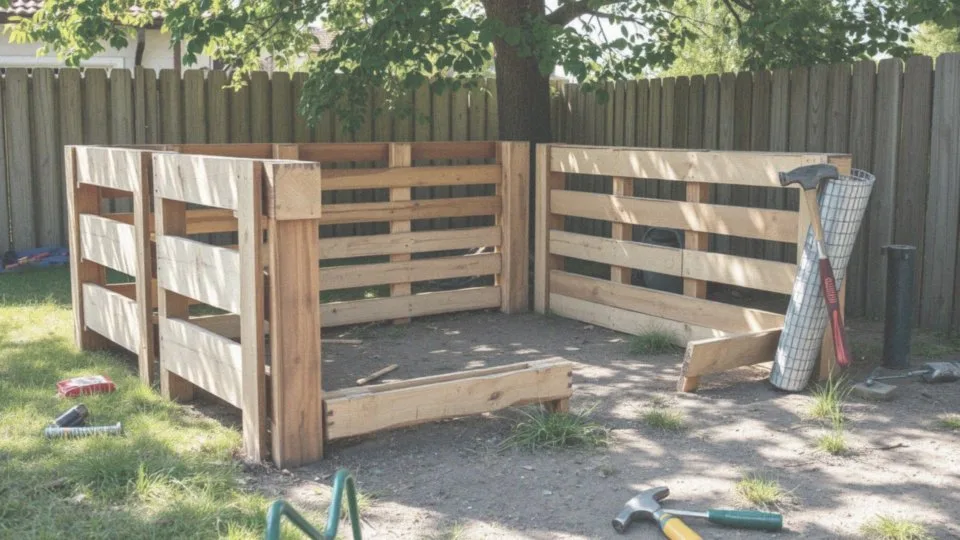 Jak tanio zrobić kojec dla psa z palet?