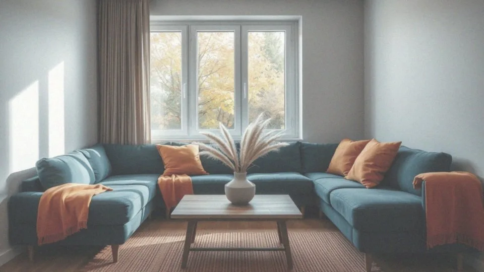 Jakie efekty można uzyskać, łącząc niebieski z pomarańczowym?