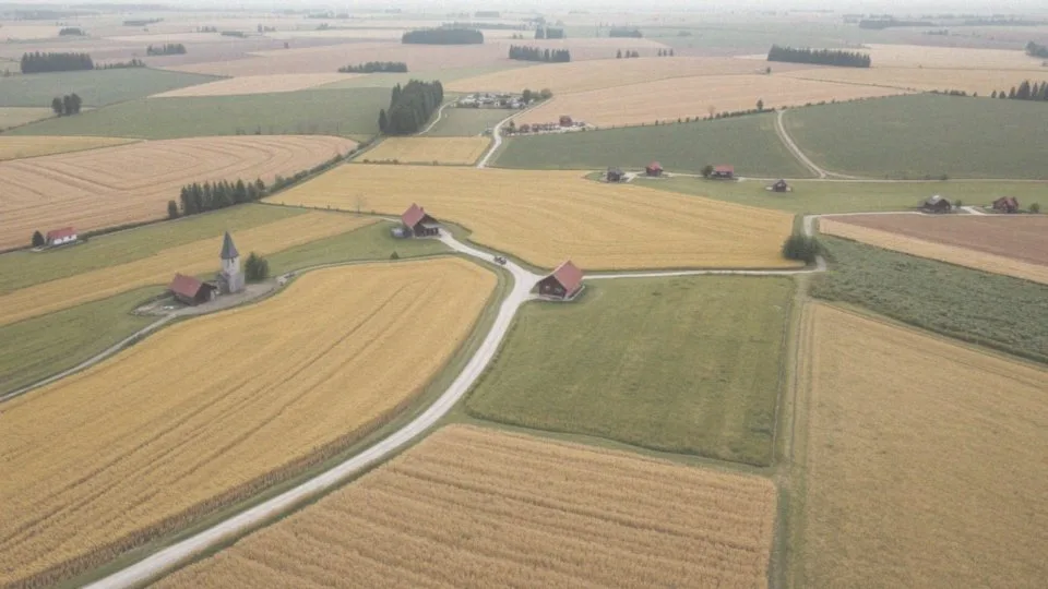 Jakie jest rozmieszczenie ludności na obszarach wiejskich w UE?