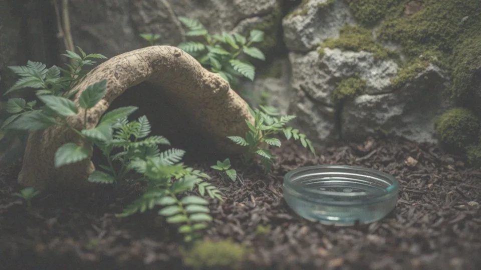 Jakie są najlepsze kryjówki dla małego węża domowego?