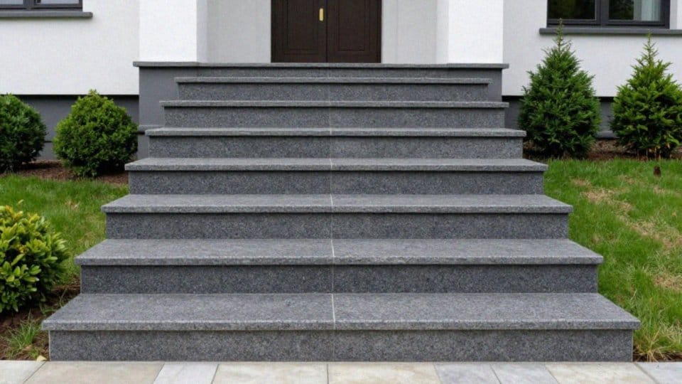 Czy granit sprawdzi się na schodach zewnętrznych?