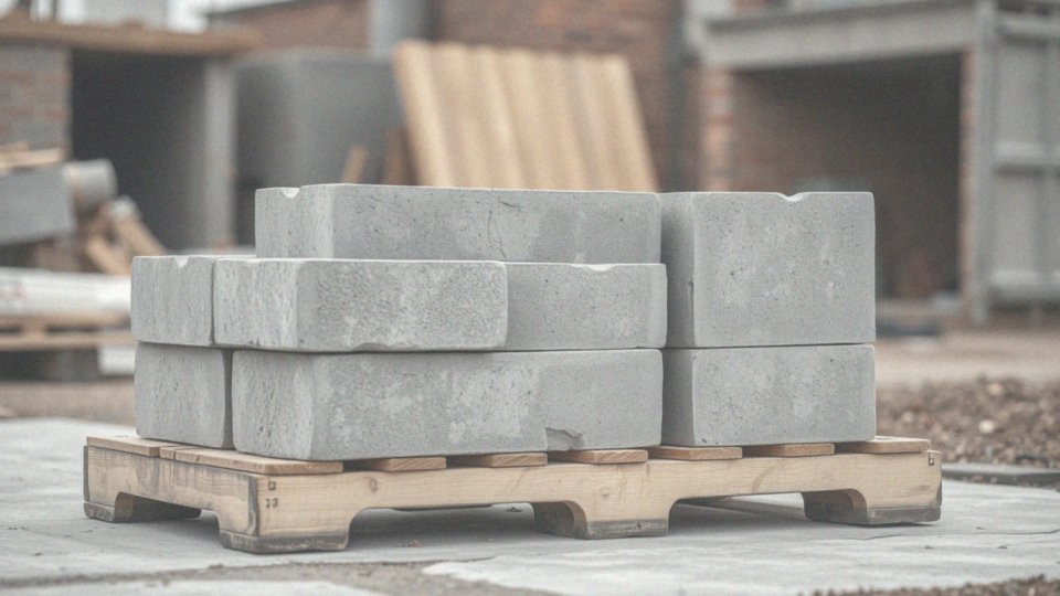 Jaką wagę ma paleta bloczków betonowych?