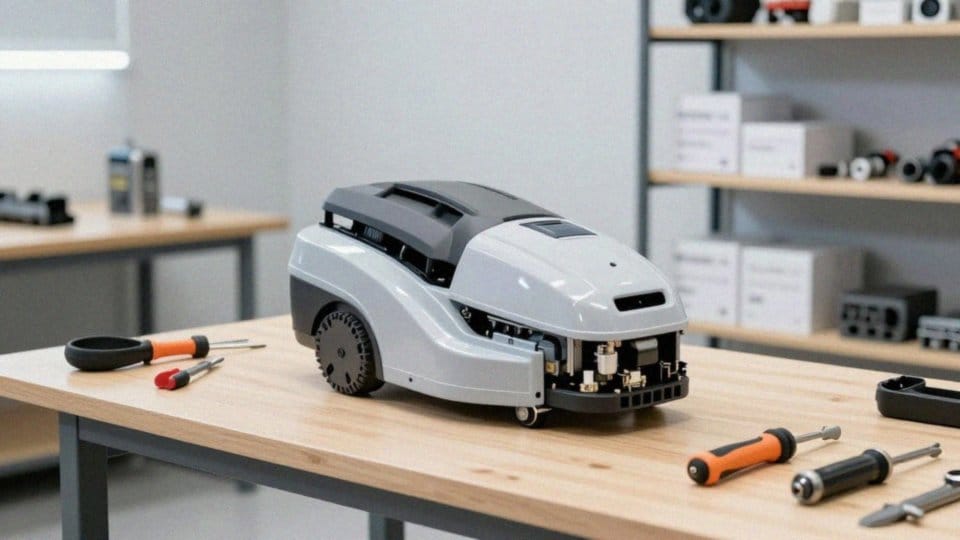 Kiedy wykonać serwis sezonowy robota i wymienić części?
