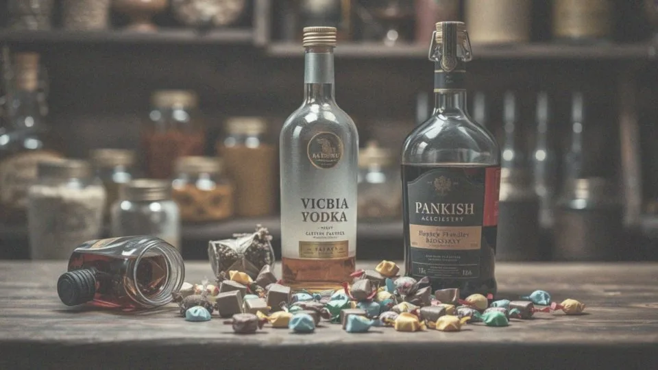 Jakie trunki najczęściej używane są w produkcji cukierków z alkoholem?