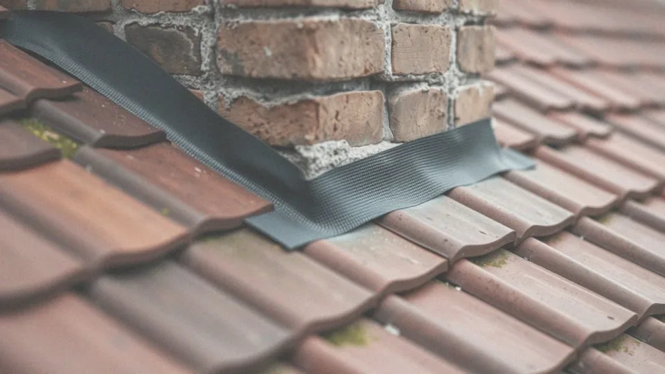 Jak taśma dekarska poprawia szczelność komina?