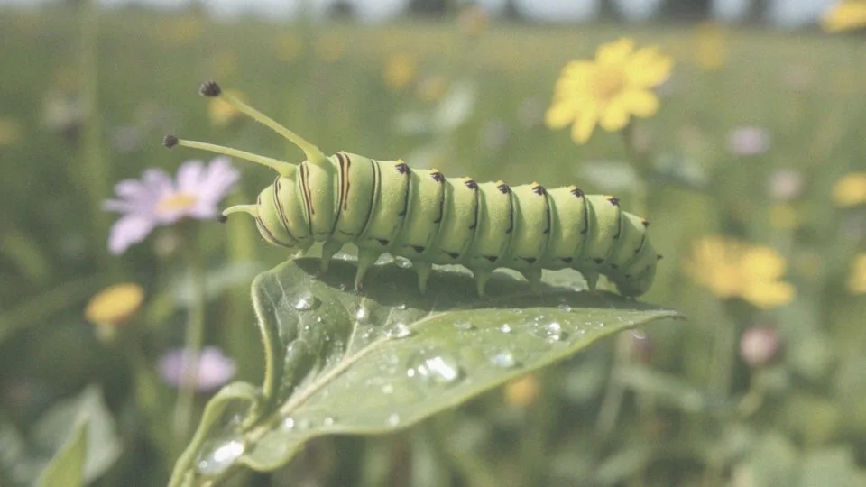 Jak gąsienice pazia królowej bronią się przed drapieżnikami?