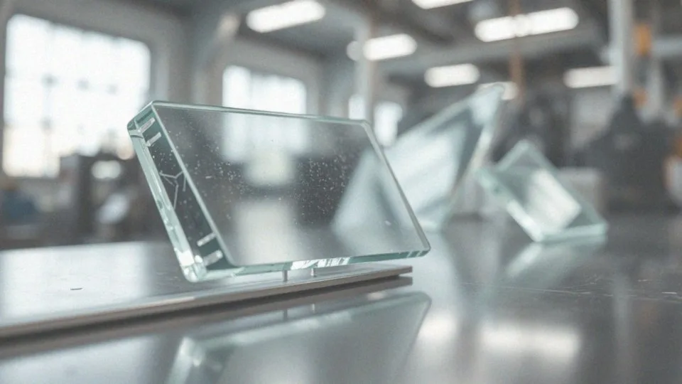 Jakie są techniczne aspekty lustra fenickiego, takie jak grubość i pokrycie metalem?