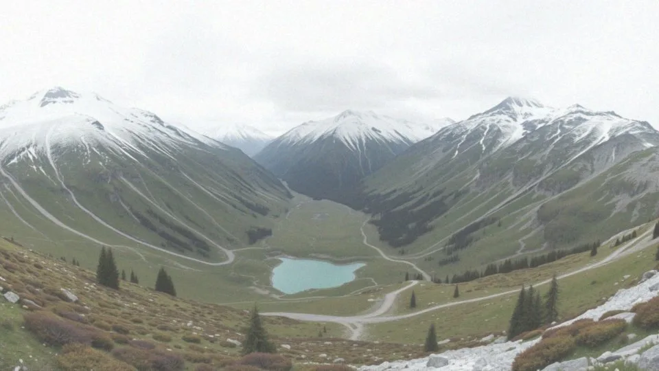 Jakie doliny tworzą lodowce górskie?