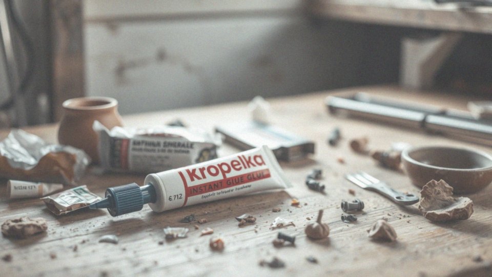 Jakie są różnice między Kropelką a innymi klejami błyskawicznymi?