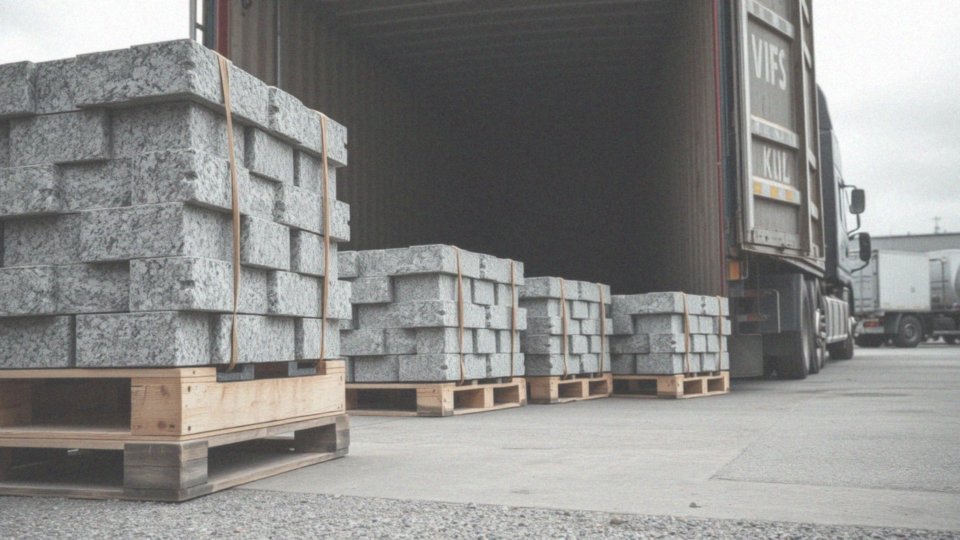 Jakie czynniki wpływają na koszt transportu kostki brukowej?