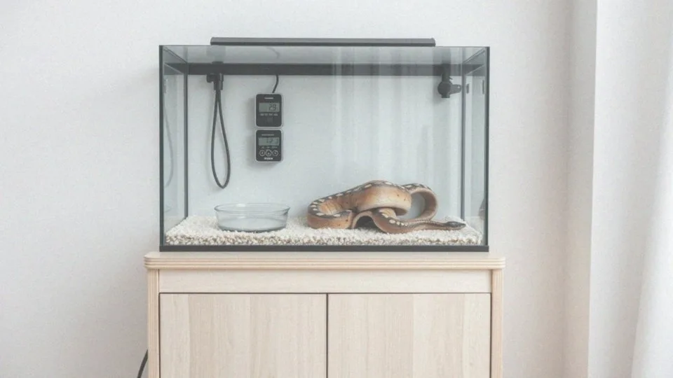 Jakie akcesoria są niezbędne do hodowli węża zbożowego?