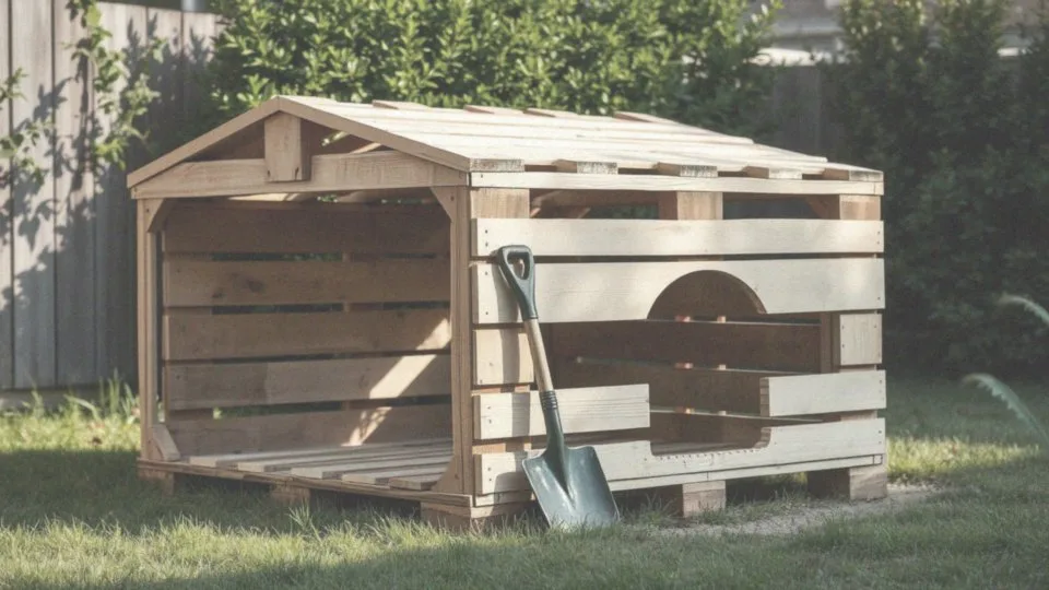 Dlaczego warto zrobić budę dla psa z palet?