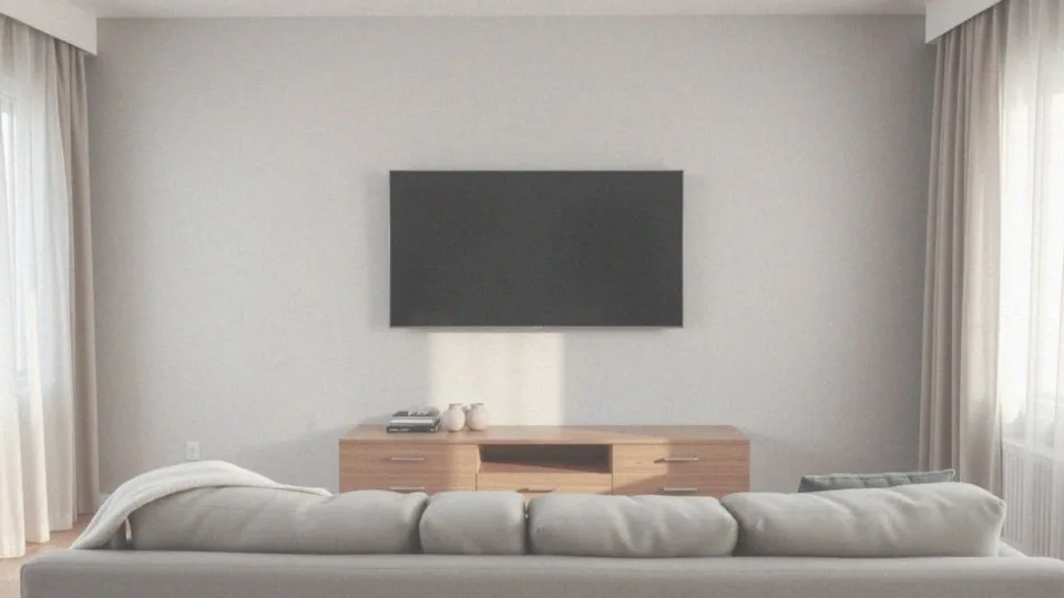 Jak określić optymalną wysokość telewizora dla lepszego komfortu oglądania?