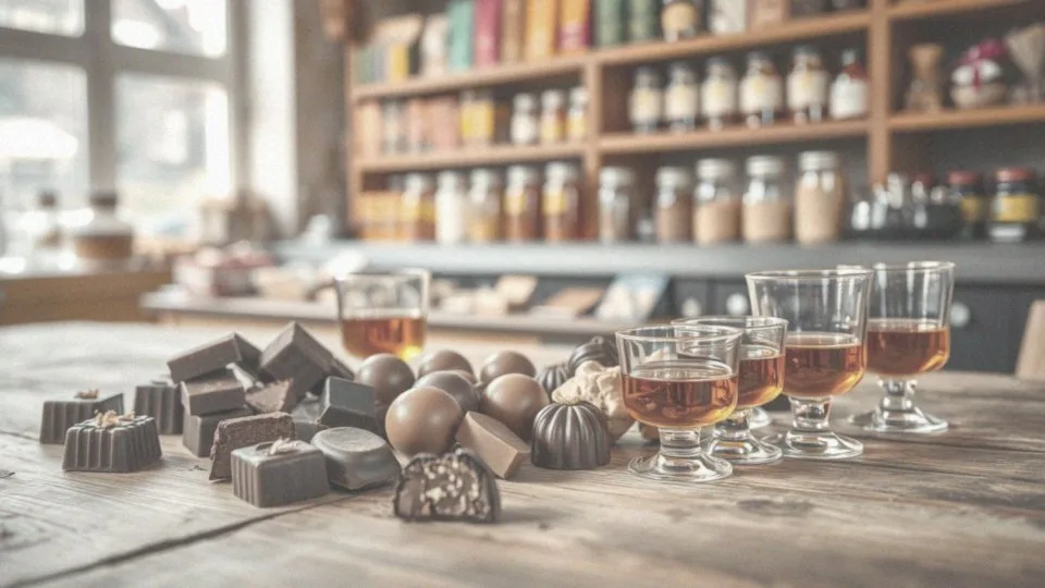 Jakie są różnice między czekoladkami a pralinkami z alkoholem?