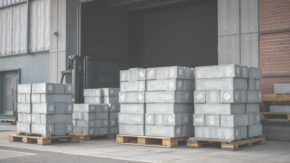 Jakie są koszty transportu palet z pustakami?
