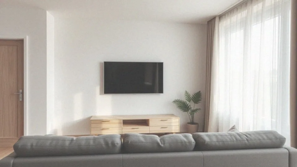 Jakie czynniki wpływają na wysokość montażu telewizora?