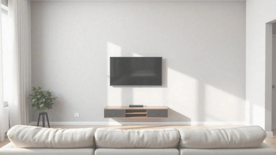 Jakie metody umożliwiają powieszenie telewizora bez wiercenia?