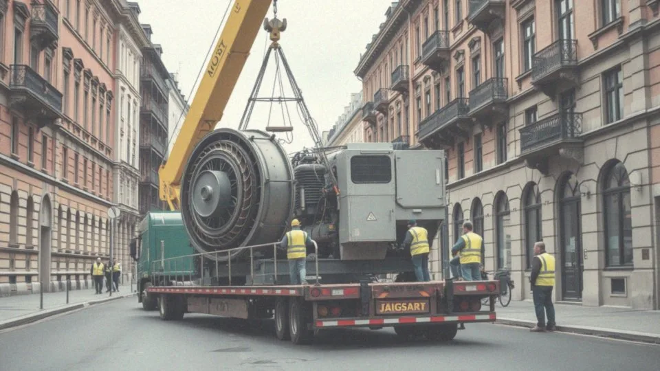 Jak wygląda transport ciężkich gabarytów w Warszawie?