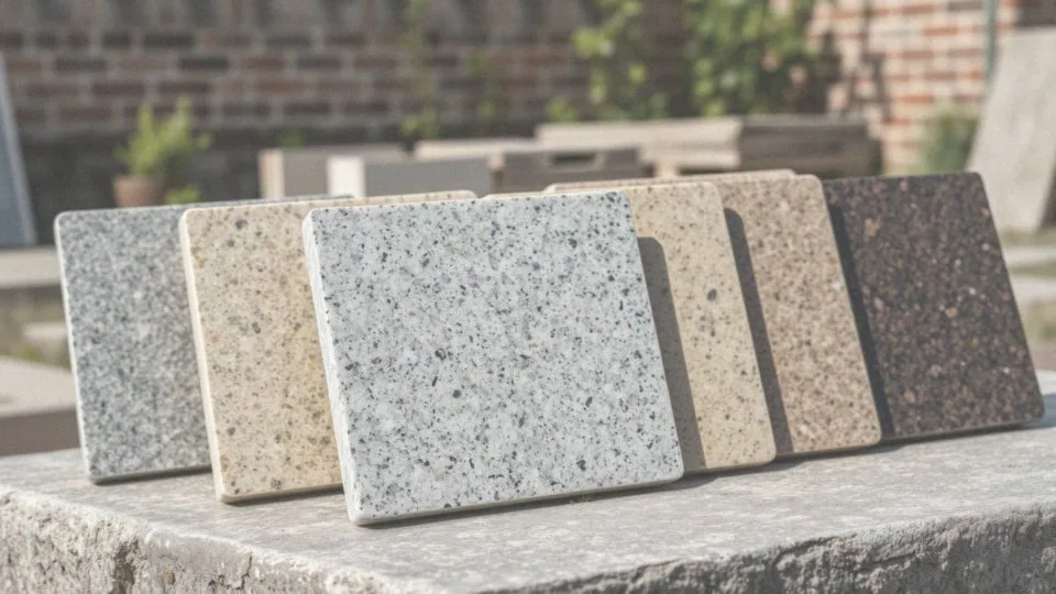 Jakie są kolory granitu płomieniowanego?