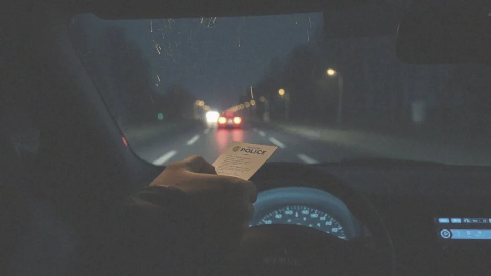 Jakie dokumenty są potrzebne podczas kontroli drogowej w nocy?