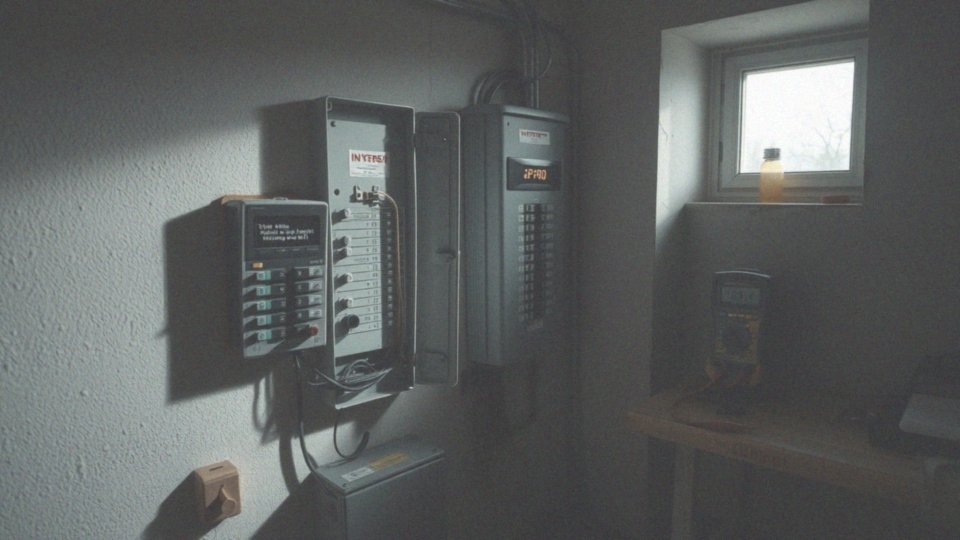 Jakie działania powinny być podjęte w przypadku wyłączenia falownika związane z Grid OVP?
