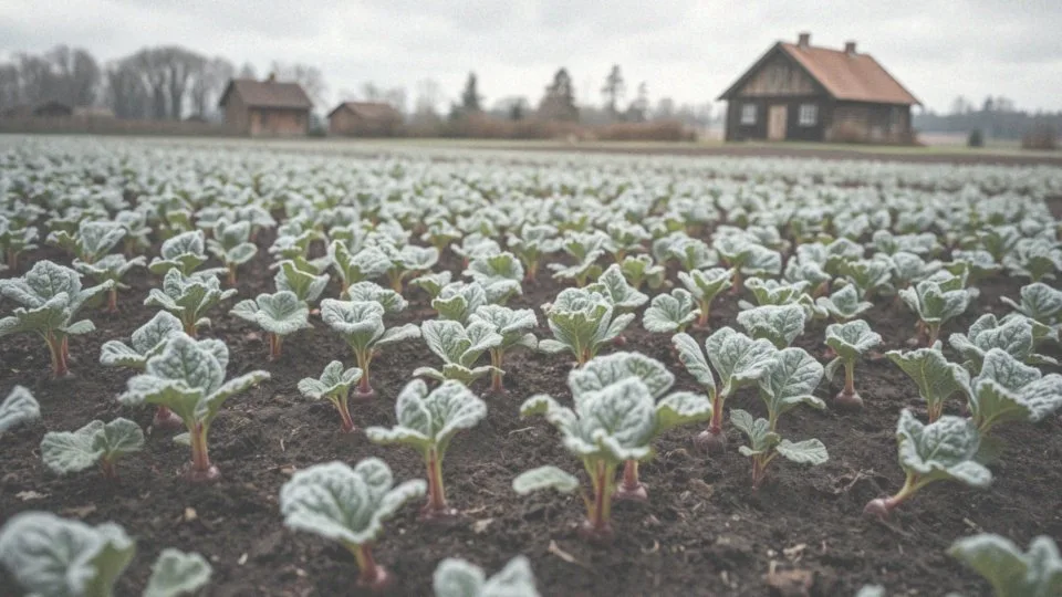 Burak ćwikłowy a przymrozki – jak chronić uprawy?