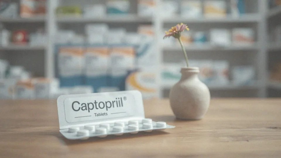 Captopril bez recepty – czy jest dostępny i co warto wiedzieć?