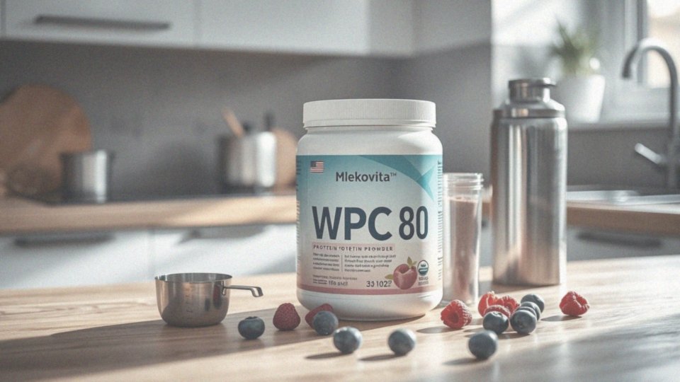 Mlekovita WPC 80 Biedronka – właściwości i zastosowania białka