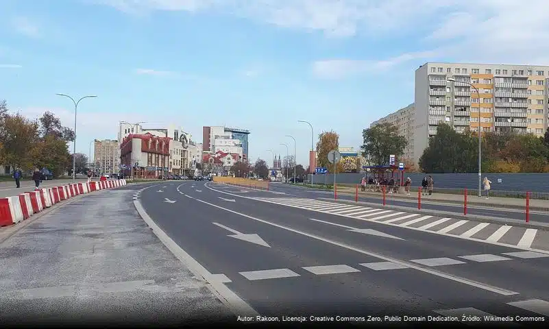 Ulica Legionowa w Białymstoku